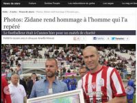 Grégory Berben - Zinedine Zidane - Zizou - Gala - Presse - 2013