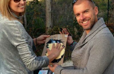 Victoria Ravva (Volley-ball) & Gregory Berben / Projet Art et Sport