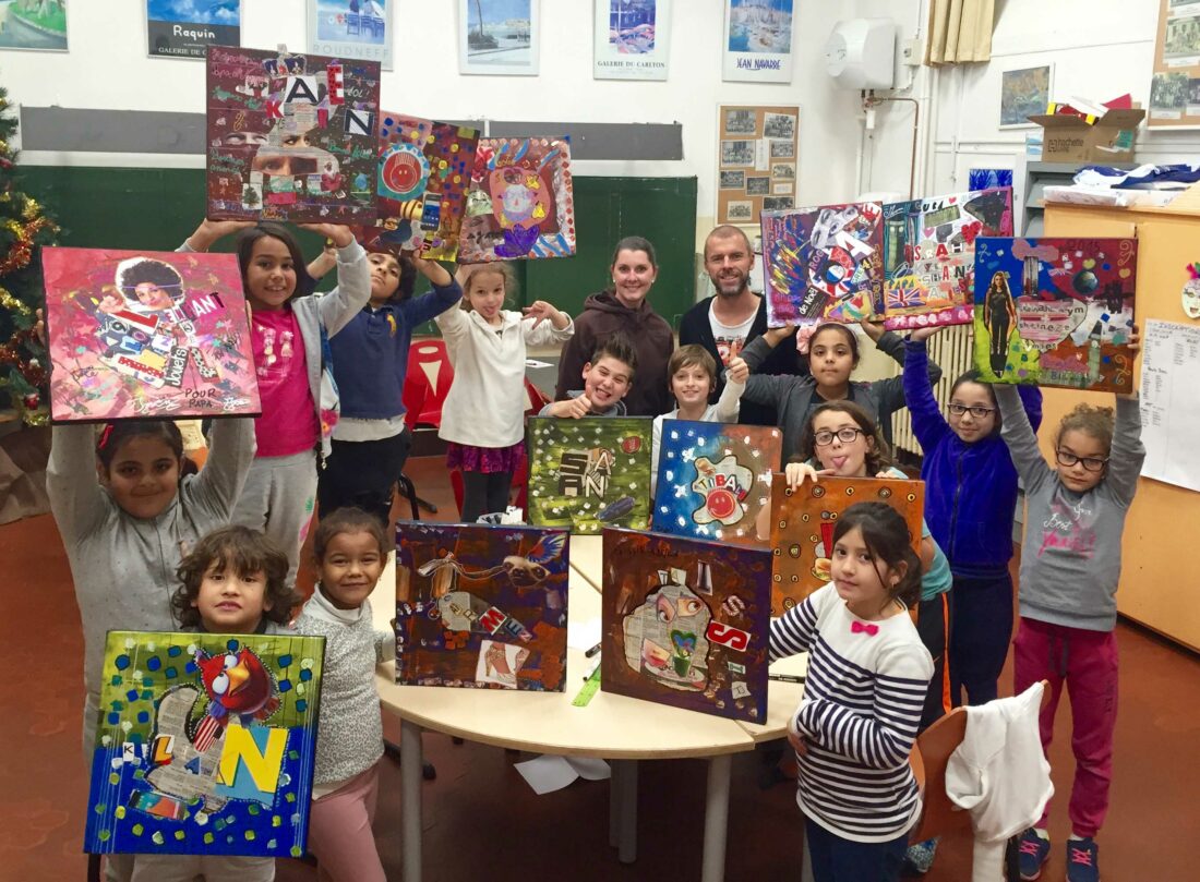 Grégory Berben - enfants - cannois - atelier