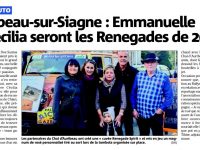 Nice-Matin / Parrain de l'équipage 2017 Rallye des Gazelles / Article Team Renegades