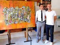 David Lisnard (Mairie de Cannes) - Inauguration "Suquet des Artistes" - Juillet 2015 - Grégory Berben