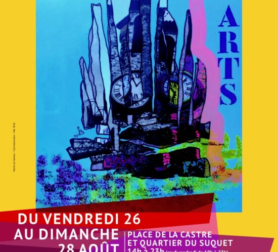 Affiche officielle Suquet des Arts 2016