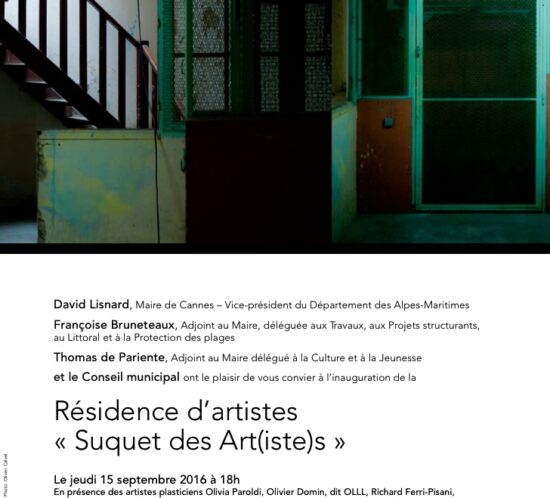 Inauguration "Suquet des Artistes"