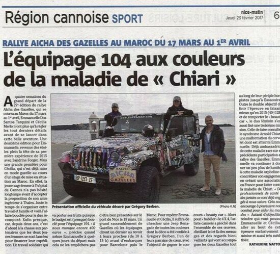 Présentation à la presse - Jeep "GB" Rallye des Gazelles 2017