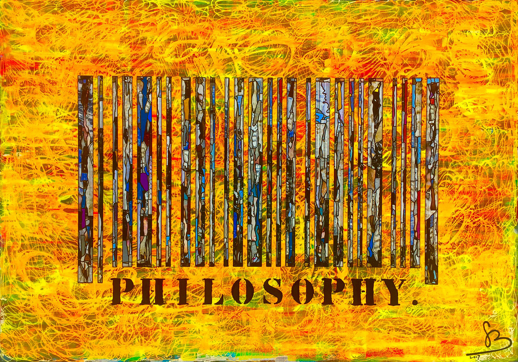 PHILOSOPHY 162 x 114 cm Gregory BERBEN 2017