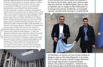 Article Cannes Soleil Décembre 2017 Greg Berben