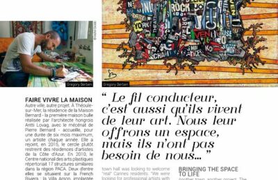 Grégory Berben / Article Presse
