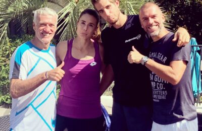 Grégory Berben / Alizé CORNET / Didier DESCHAMPS