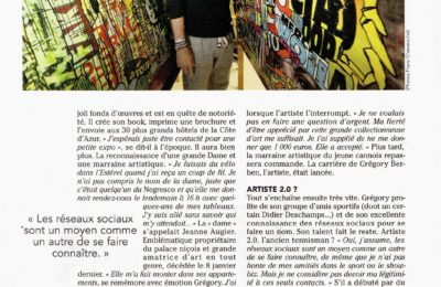 Grégory Berben / Article Presse
