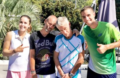 Alizé CORNET / Didier DESCHAMPS / Gregory BERBEN