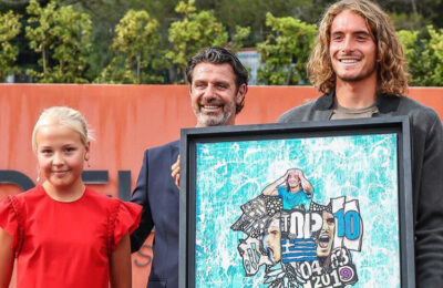 Patrick MOURATOGLOU / Stefanos TSITSIPAS (Tennis ATP Tour) / Gregory BERBEN