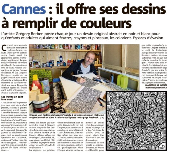 Berben dessins nicematin