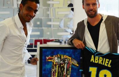 Fabrice ABRIEL (football OGC Nice/OM) / Gregory BERBEN