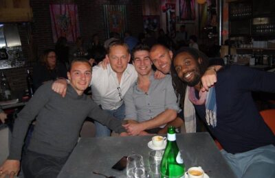 Eric BAUTHEAC (football OGC Nice) / Pierre PUJOL (Volley-ball) / Ludovic CASTARD (Volley-ball) / Gregory BERBEN