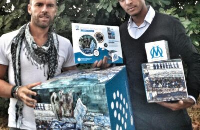 Fabrice ABRIEL (football OGC Nice/OM) / Gregory BERBEN