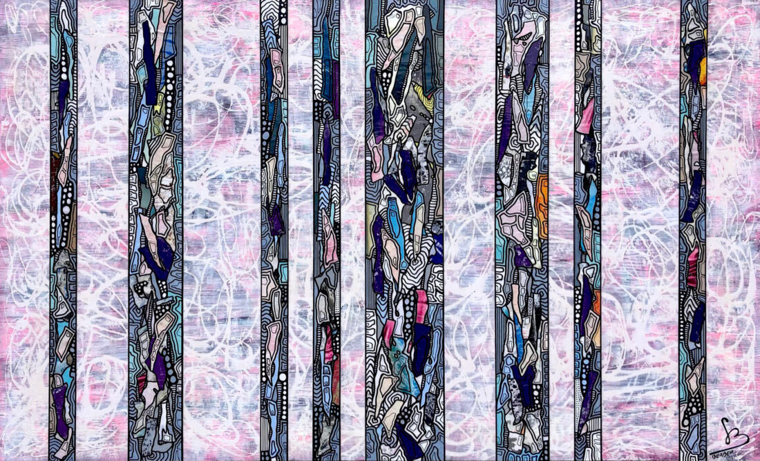 TRANCHES DE VIE #30 146 x 89 cm Gregory BERBEN 2019