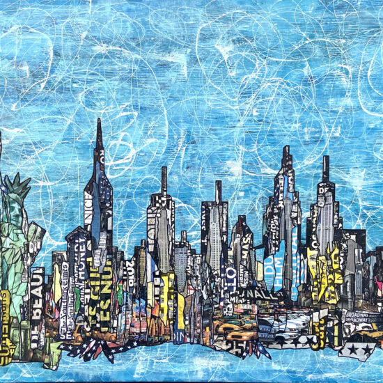 NEW YORK, NEW YORK - 195 x 97 cm - Gregory BERBEN - Octobre 2020