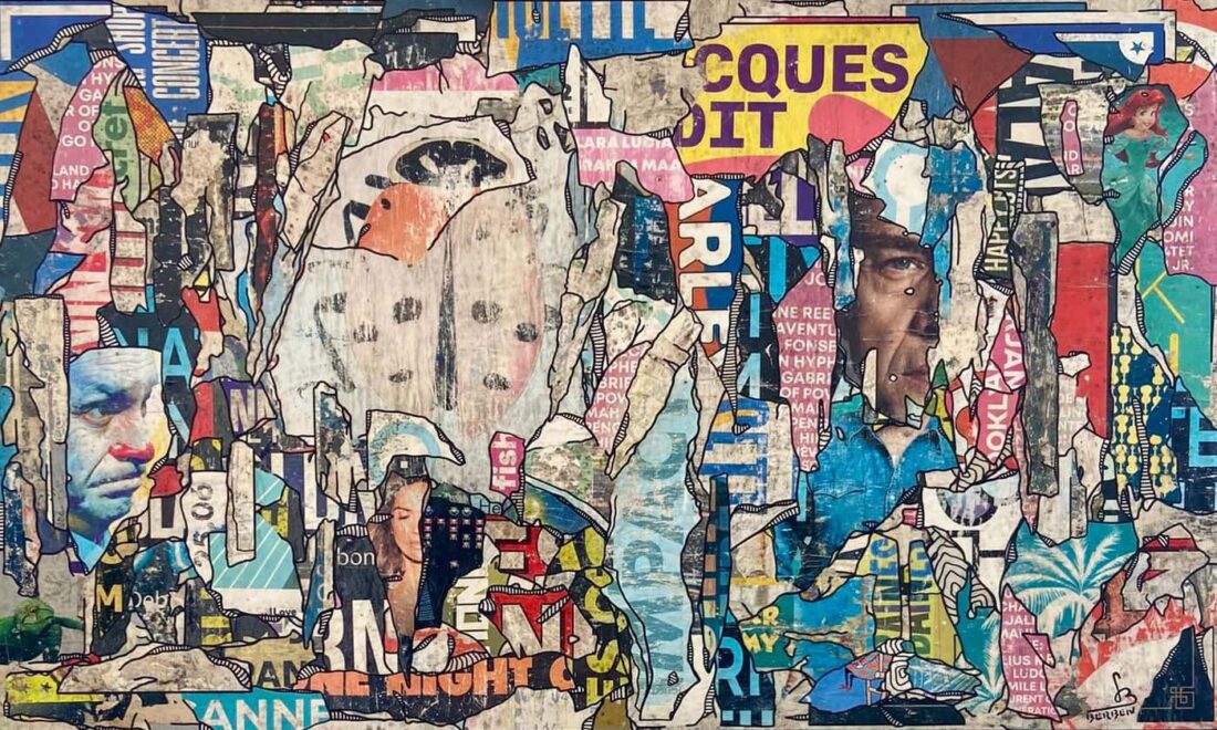 AFFICHAGE LIBRE Jacques a dit - 162 x 97 cm - Gregory Berben