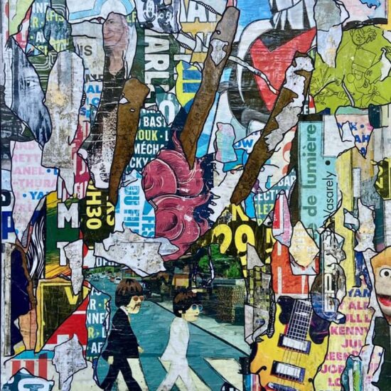 AFFICHAGE LIBRE La poésie ordinaire - 97 x 162 cm - Gregory Berben