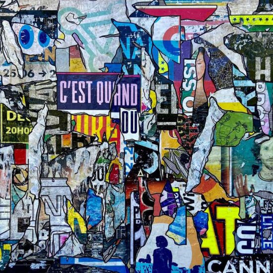 AFFICHAGE LIBRE - C'est quand - 150 x 100 cm - Gregory Berben