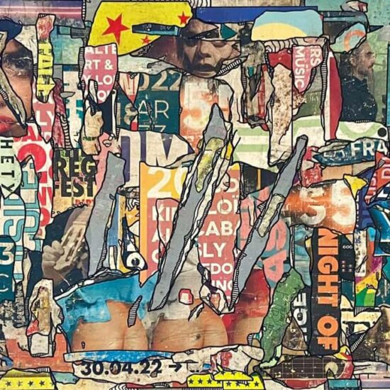 AFFICHAGE LIBRE Retour aux sources - 195 x 97 cm - Gregory Berben