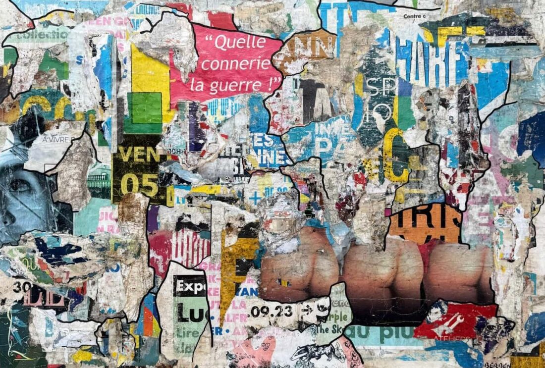 BRUT Quelle connerie ! - 130 x 89 cm - Gregory Berben