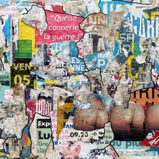 BRUT Quelle connerie ! - 130 x 89 cm - Gregory Berben