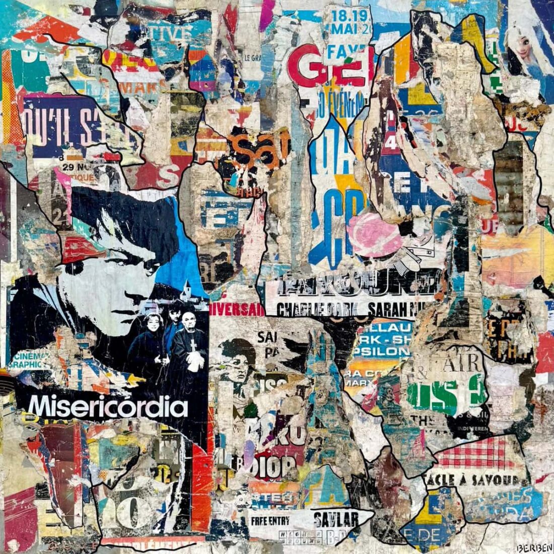 BRUT Misericordia - 120 x 120 cm - Gregory Berben