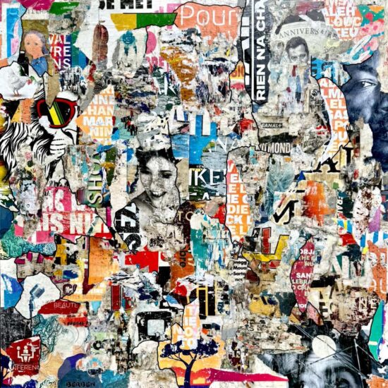 BRUT Rien n'a changé - 120 x 120 cm - Gregory Berben