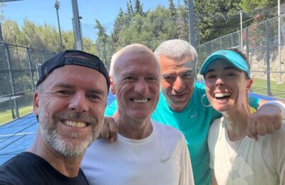Gregory BERBEN / Didier DESCHAMPS / Alizé CORNET /