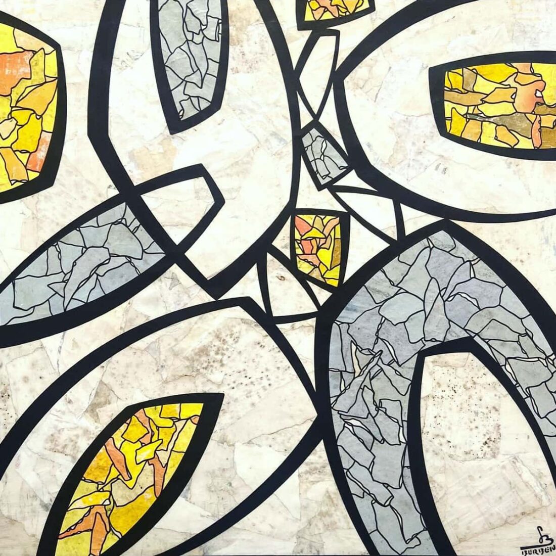 UN AUTRE REGARD - 80 x 80 cm - Gregory Berben